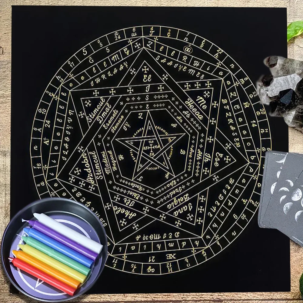 Zodiac Party Games - Скатерть с картами Таро Sigillum Dei