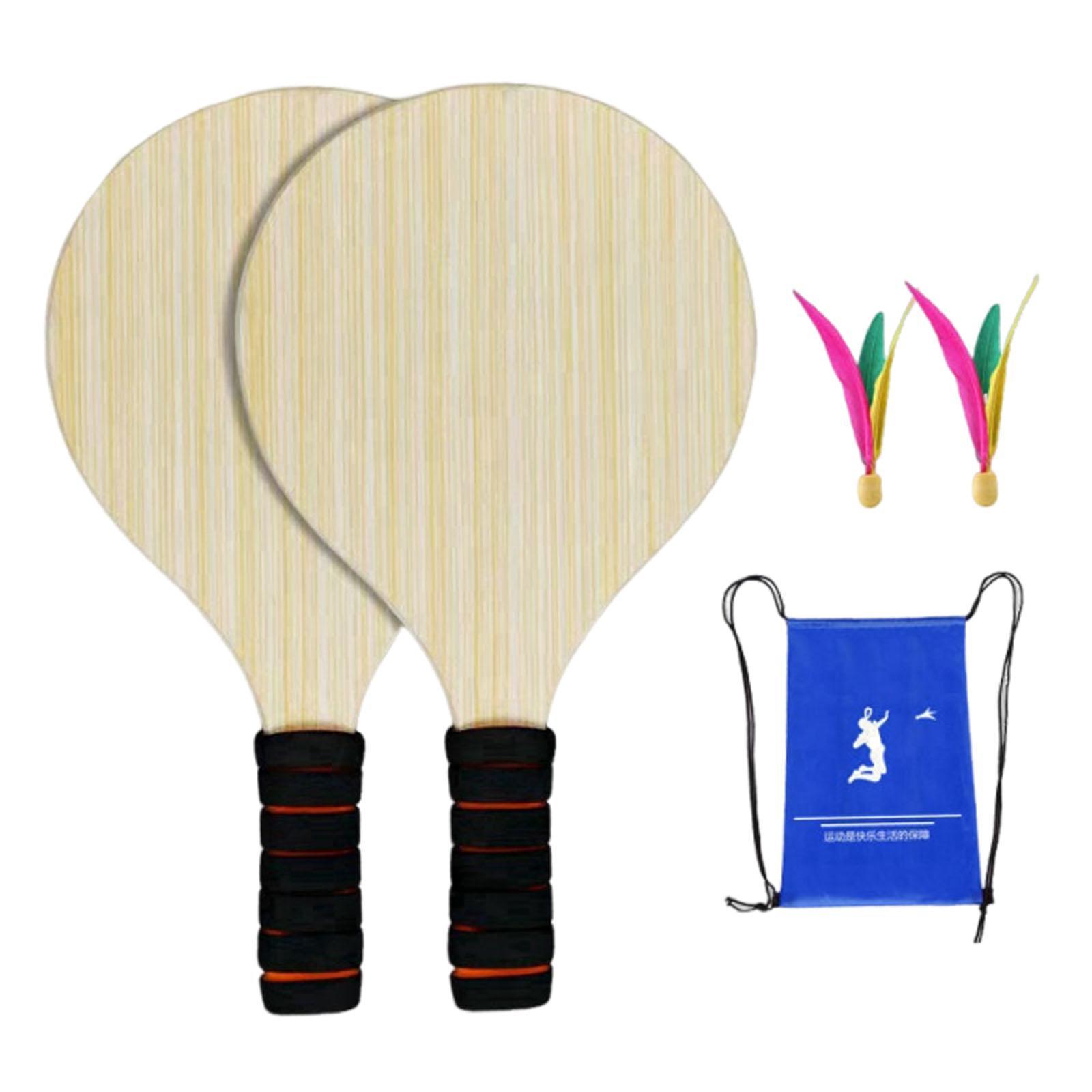 Набор из 2 деревянных ракеток  – обзор и цена Badminton Set Garden